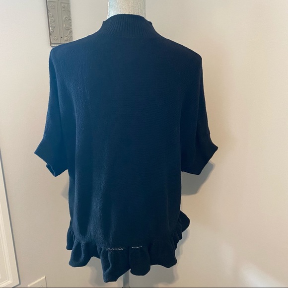 Kate Spade mock neck short sleeve knit top - Picture 6 of 13